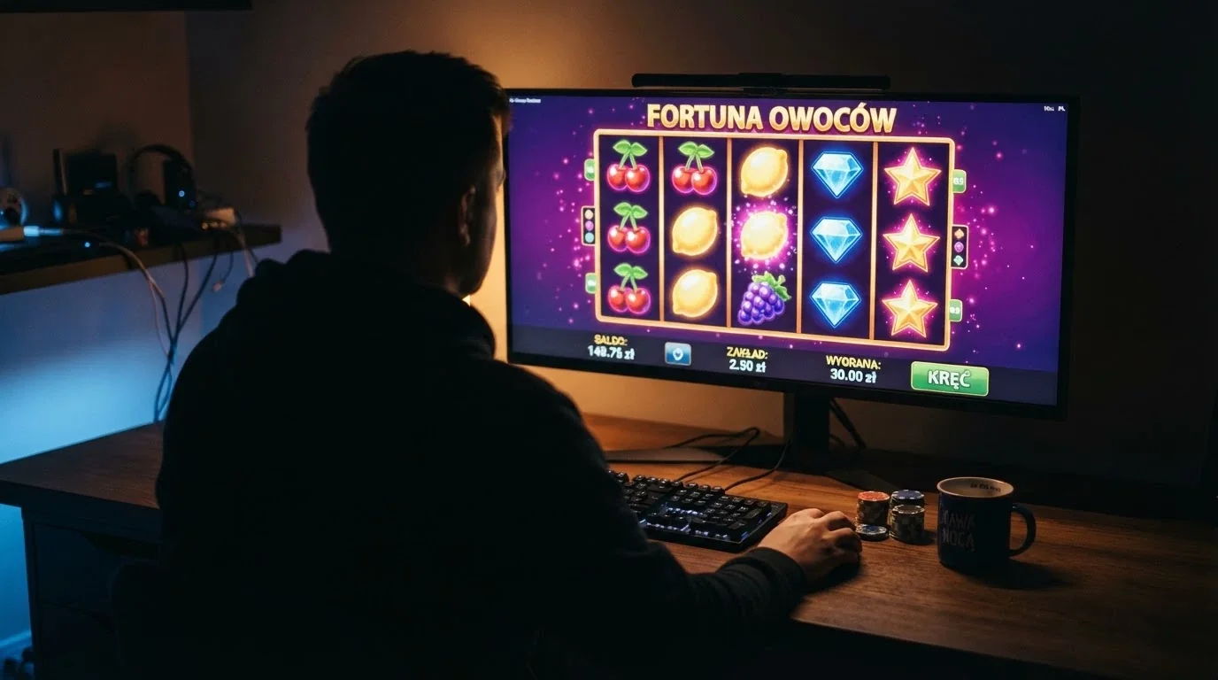 Automat do gry online — slot Sweet Bonanza lub Book of Dead z widocznym interfejsem kasynowym i polem stawek
